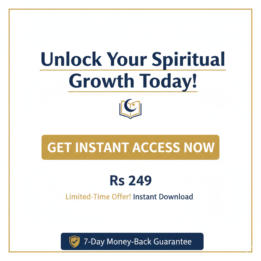 7 day iman revival plan ( Ebook ) + Free Tracker